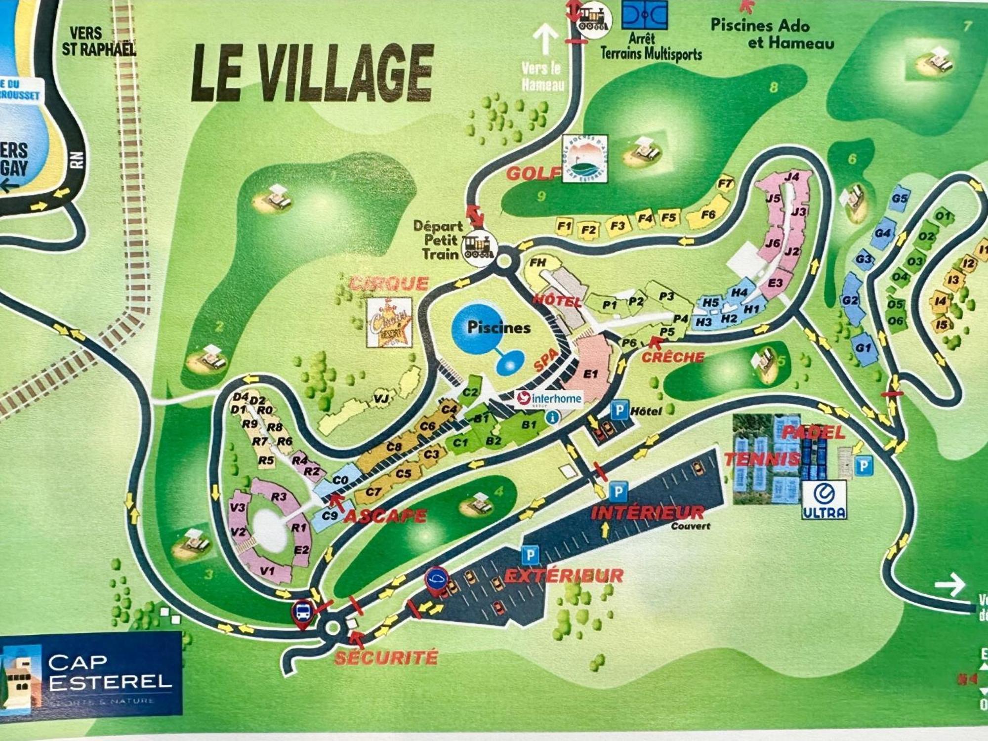 Apartment Village Cap Estérel - Le Village-52 Saint-Raphaël Extérieur photo